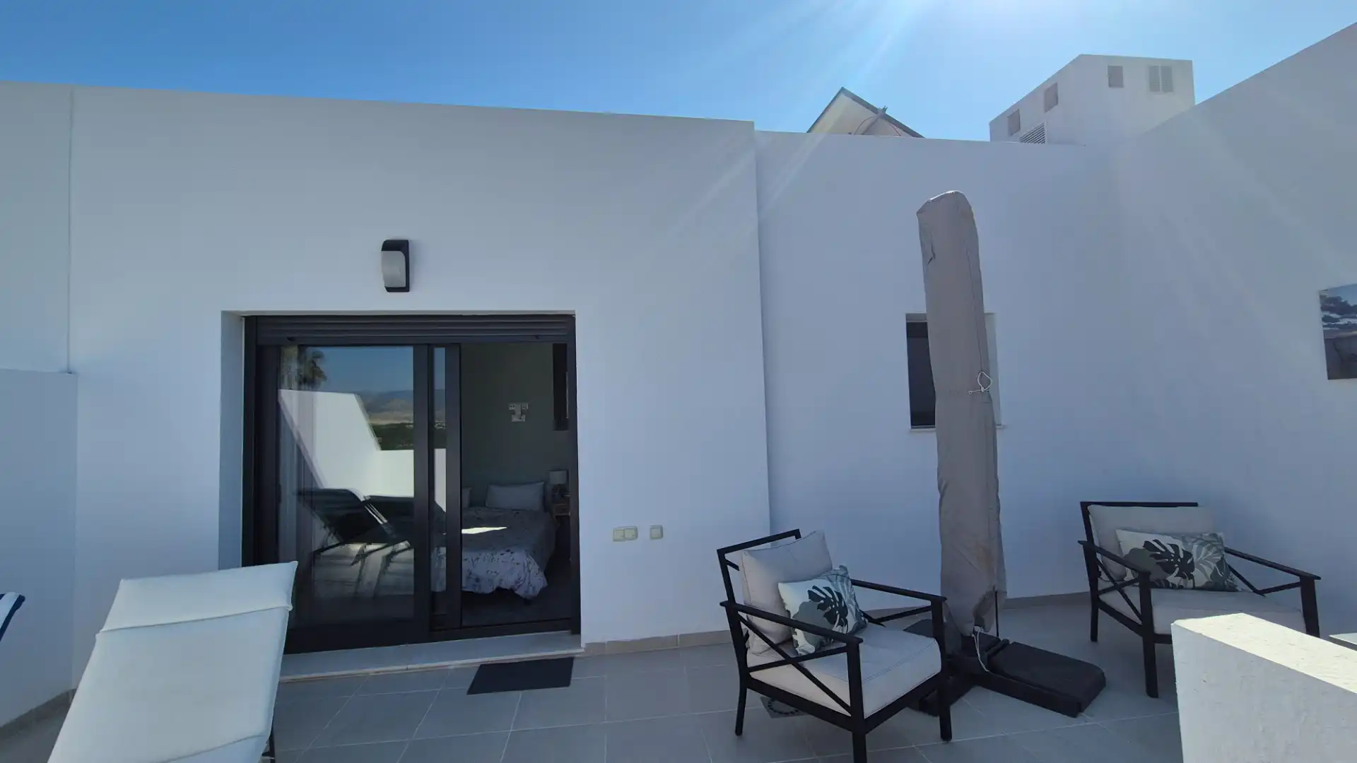 Terraza de Casa o chalet en venta en Busot con Aire acondicionado, Calefacción y Jardín privado