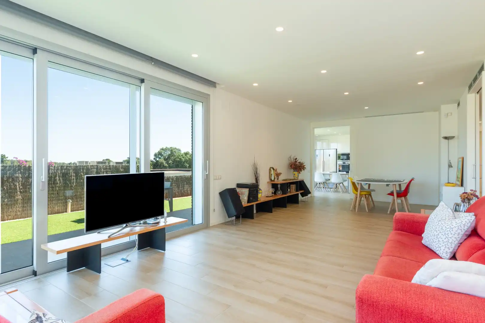 Sala d'estar de Casa o xalet en venda en Matadepera amb Aire condicionat, Calefacció i Jardí privat