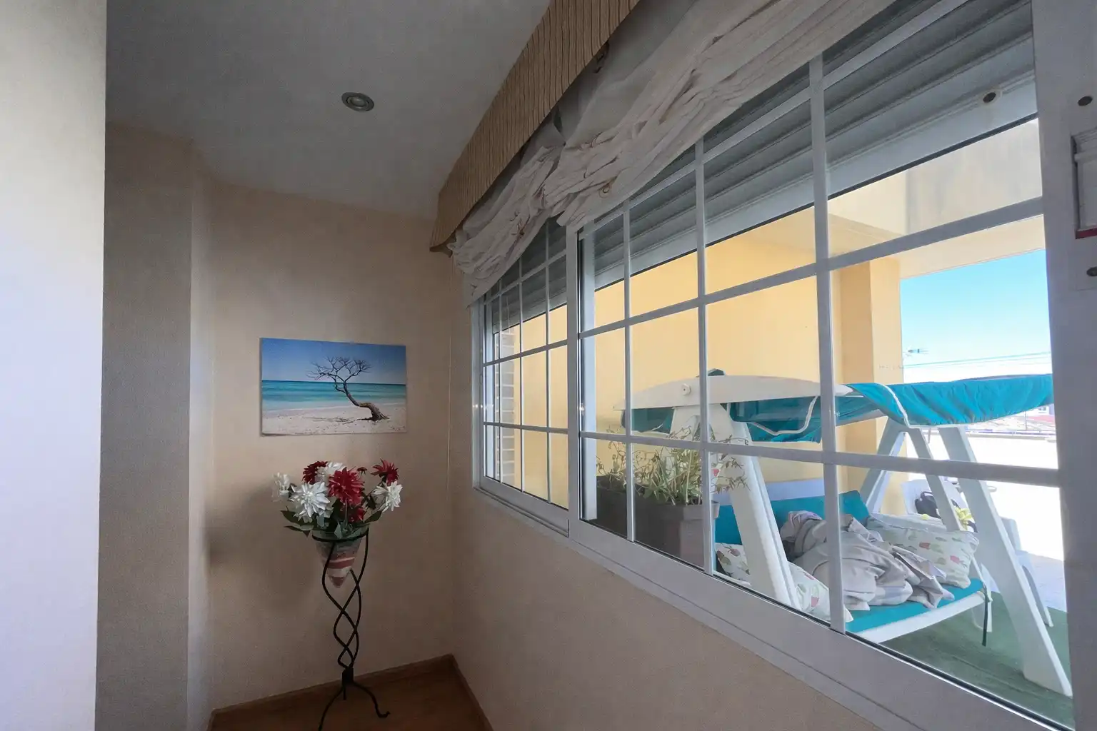 Balcony of Attic for sale in Cartagena  with Air Conditioner, Heating and Parquet flooring