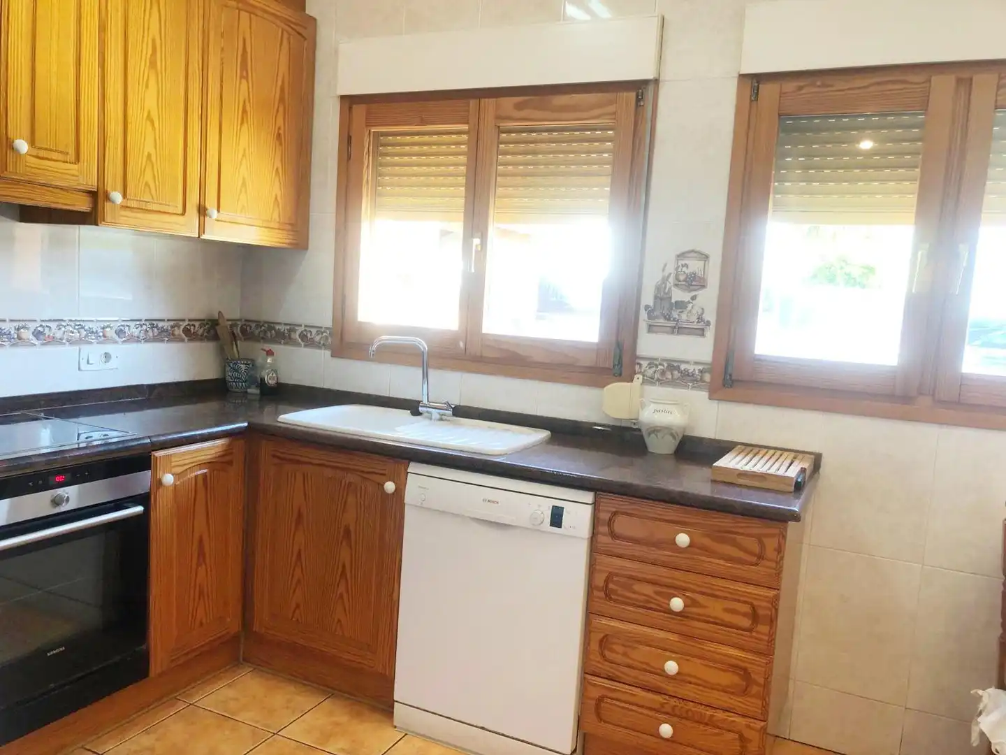 Cocina de Casa o chalet de alquiler en Dénia con Aire acondicionado, Calefacción y Jardín privado