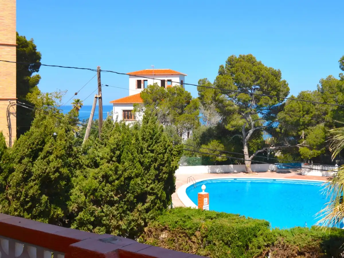 Swimming pool of Attic for sale in Dénia  with Air Conditioner and Terrace