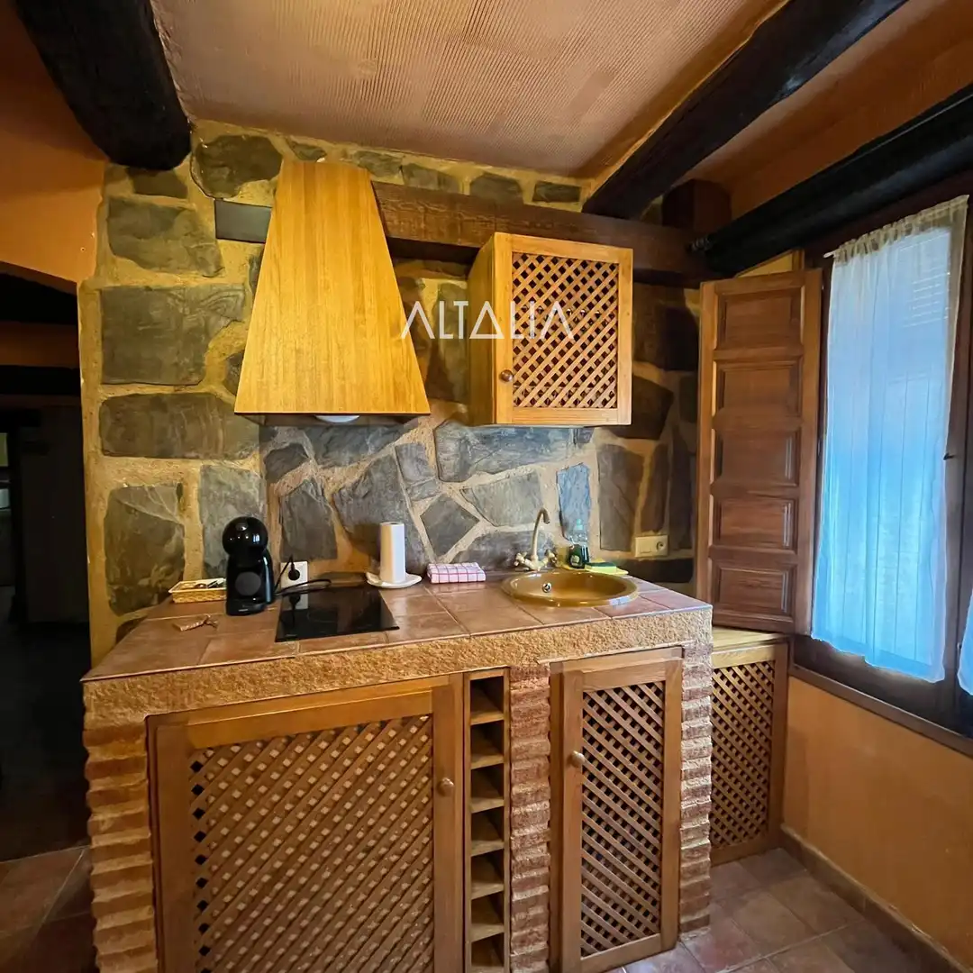 Cocina de Casa o chalet en venta en Villar de Olalla con Terraza y Amueblado