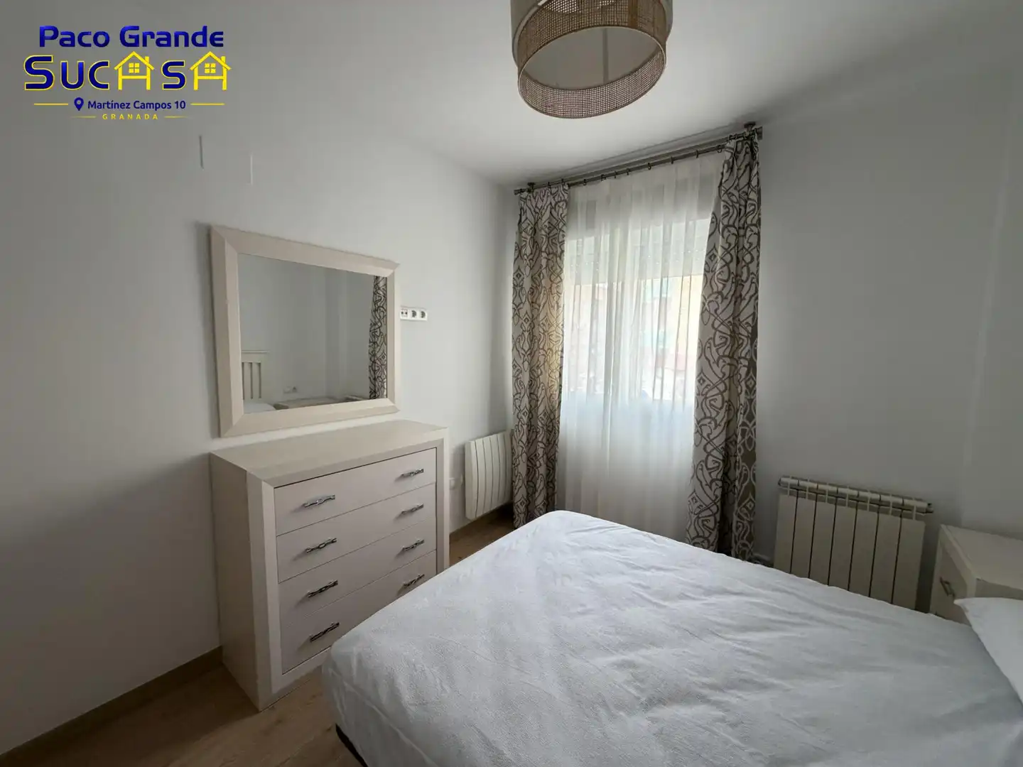 Schlafzimmer von Wohnung zur Miete in Granada mit Klimaanlage, Heizung und Terrasse