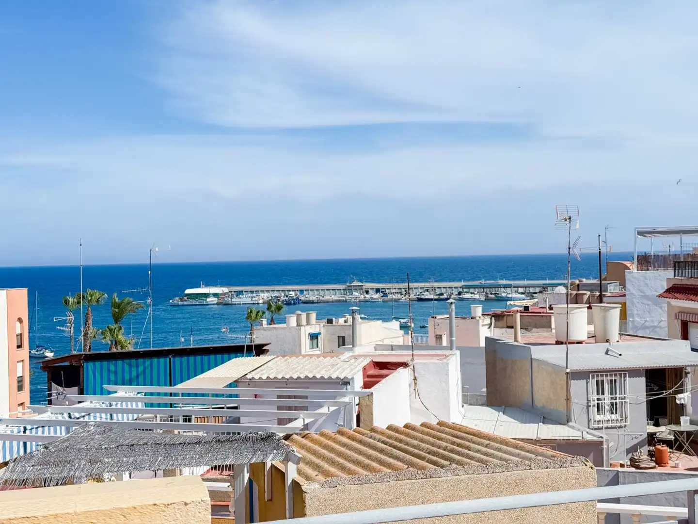 Exterior view of Houses for sale in Águilas  with Terrace, Storage room and Furnished