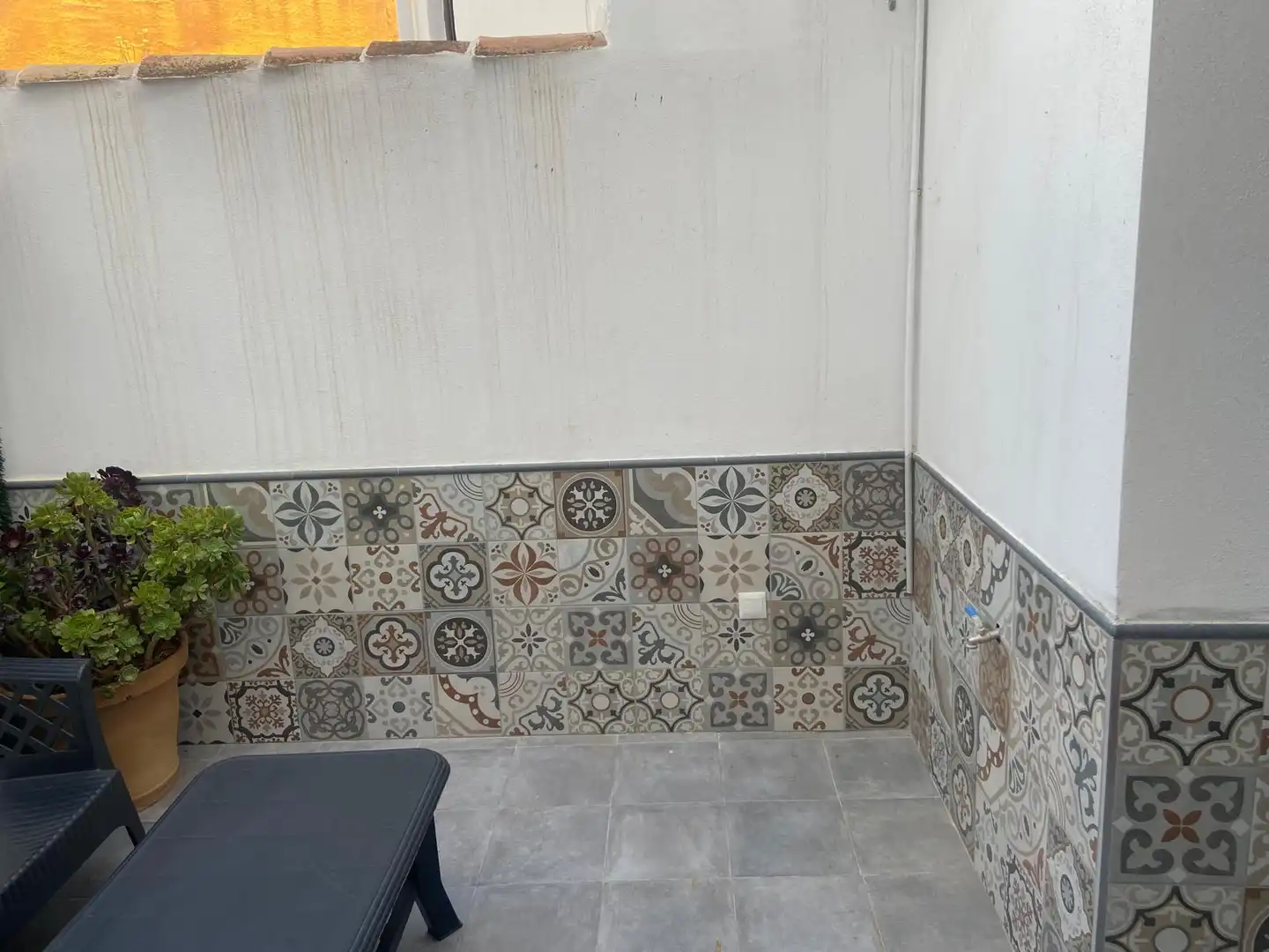 Balcony of Apartments for rent in Colmenar  with Air Conditioner, Furnished and Washing machine