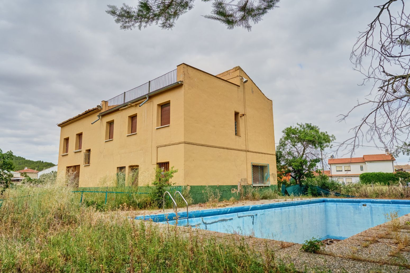 Vista exterior de Casa o xalet en venda en Berbinzana amb Jardí privat, Terrassa i Traster