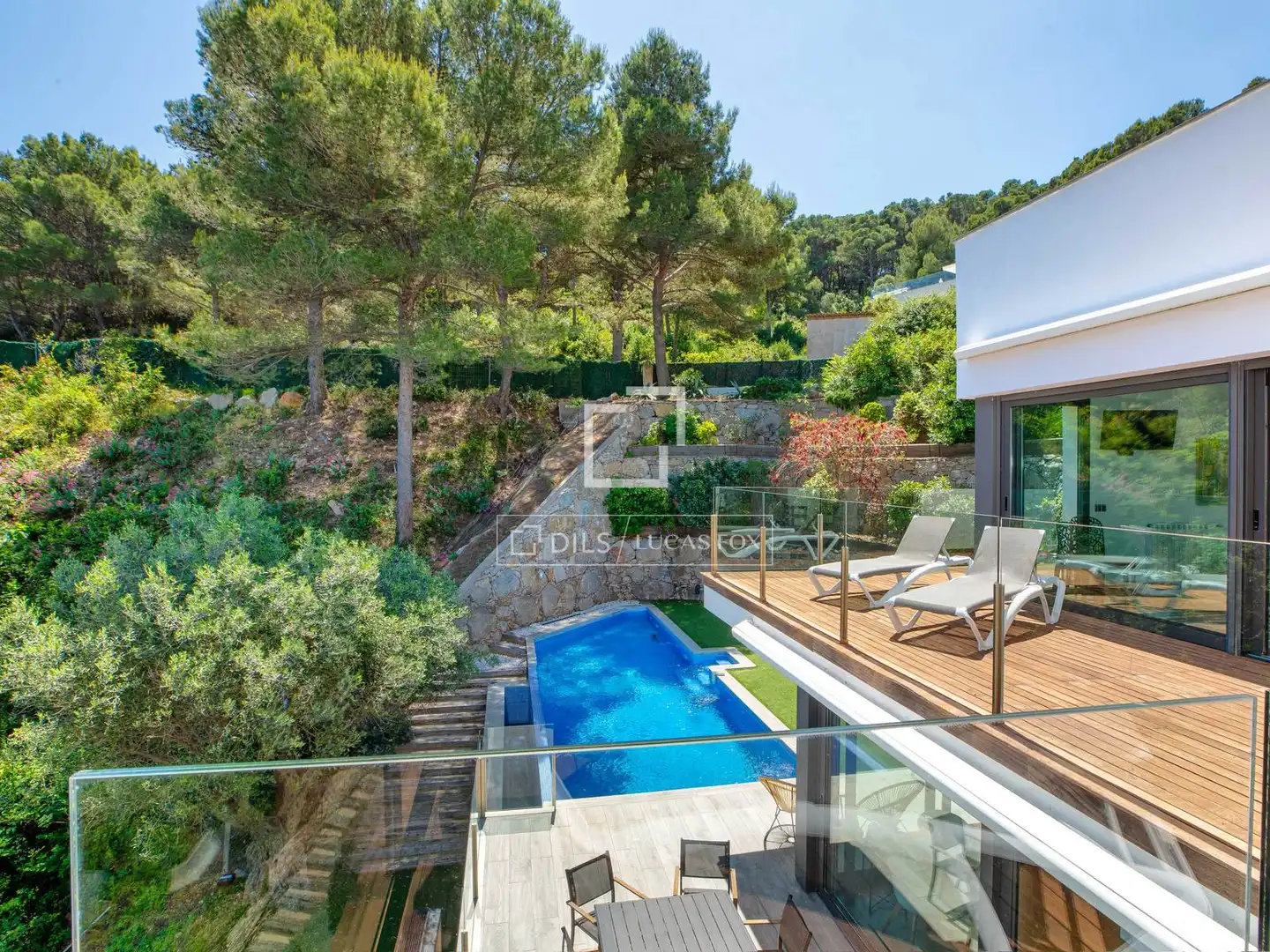 Terrasse von Haus oder Chalet zum Verkauf in Begur mit Klimaanlage, Heizung und Privatgarten