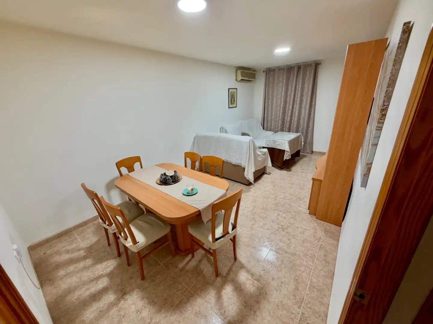 Dining room of Flat for rent in Berja  with Air Conditioner, Heating and Furnished
