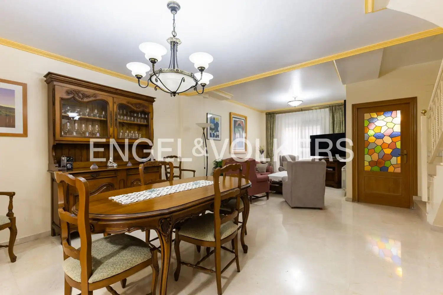Dining room of Houses for rent in Valencia  with Air Conditioner, Heating and Terrace