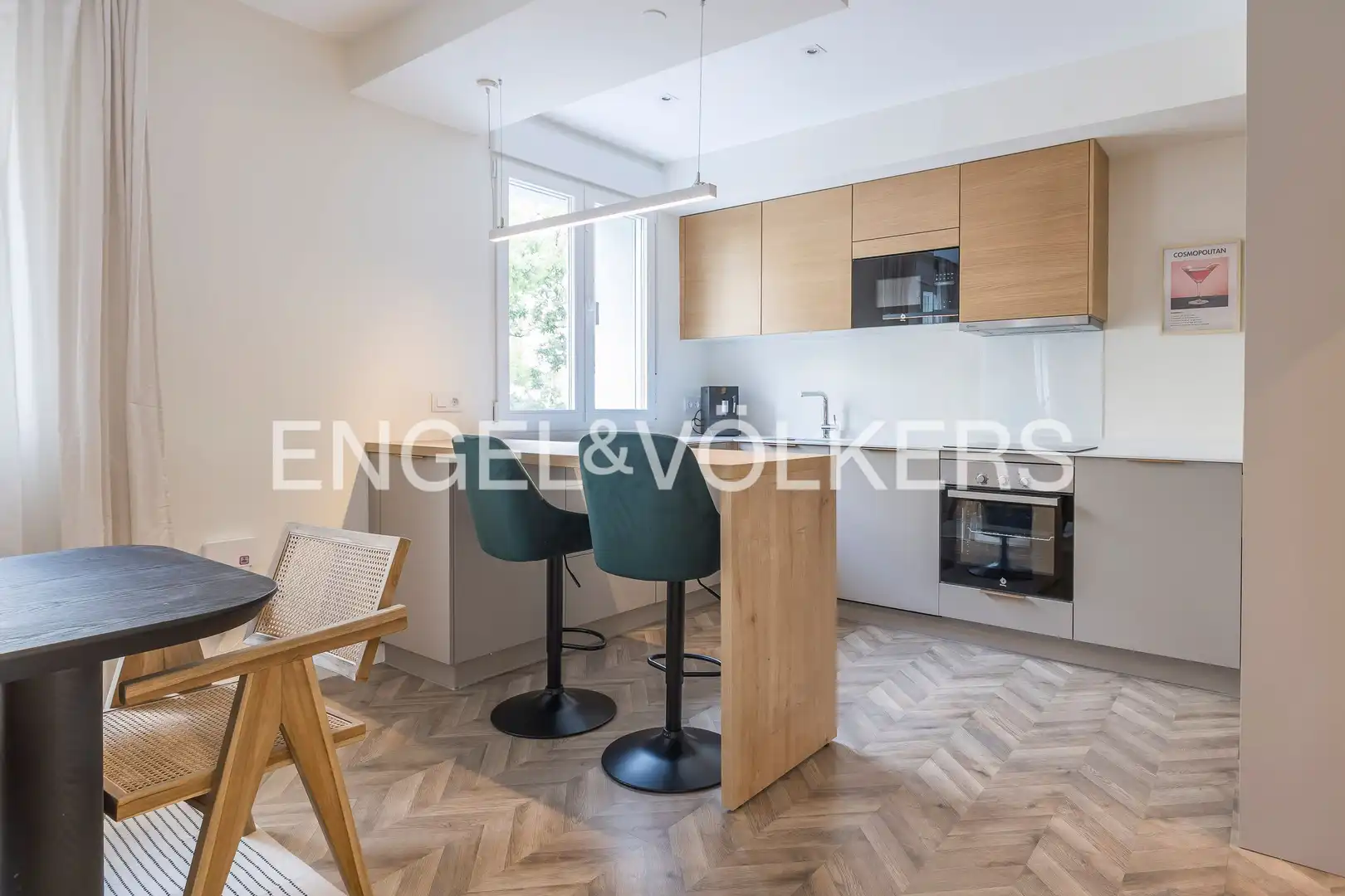 Kitchen of Flat for sale in Madrid  with Air Conditioner, Heating and Parquet flooring