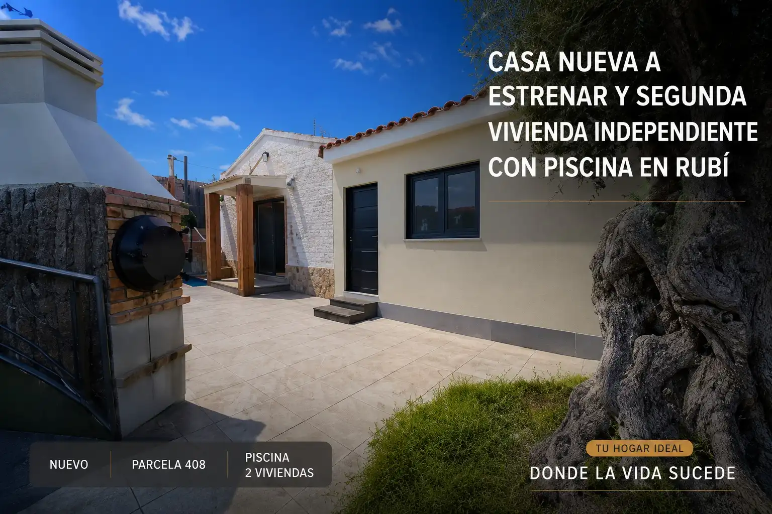 Exterior view of Houses for sale in Rubí  with Air Conditioner, Heating and Swimming Pool