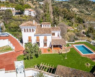 Garten von Haus oder Chalet miete in Casarabonela mit Schwimmbad und Balkon