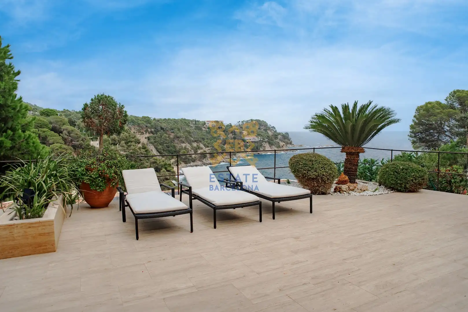 Terrassa de Casa o xalet en venda en Tossa de Mar amb Aire condicionat, Jardí privat i Terrassa
