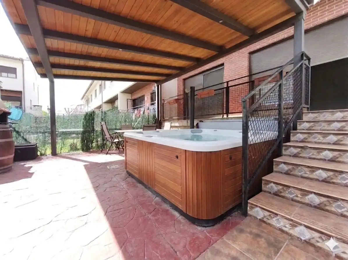Terraza de Casa o chalet en venta en Las Ventas de Retamosa con Aire acondicionado, Calefacción y Jardín privado