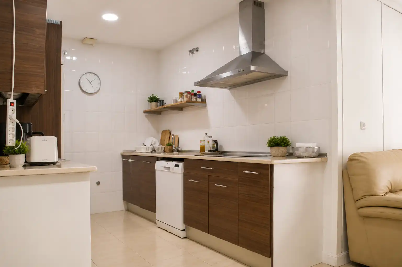Kitchen of Flat for sale in Jerez de la Frontera  with Air Conditioner, Heating and Storage room