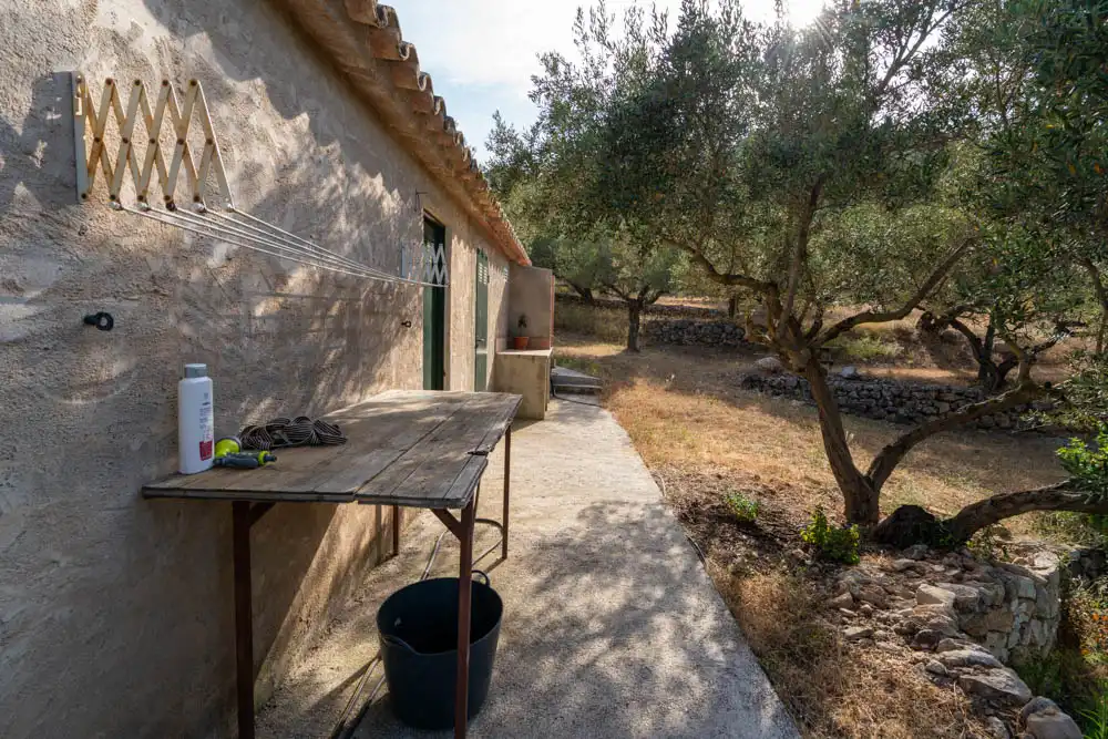 Jardín de Finca rústica en venta en Aldover con Jardín privado, Terraza y Amueblado