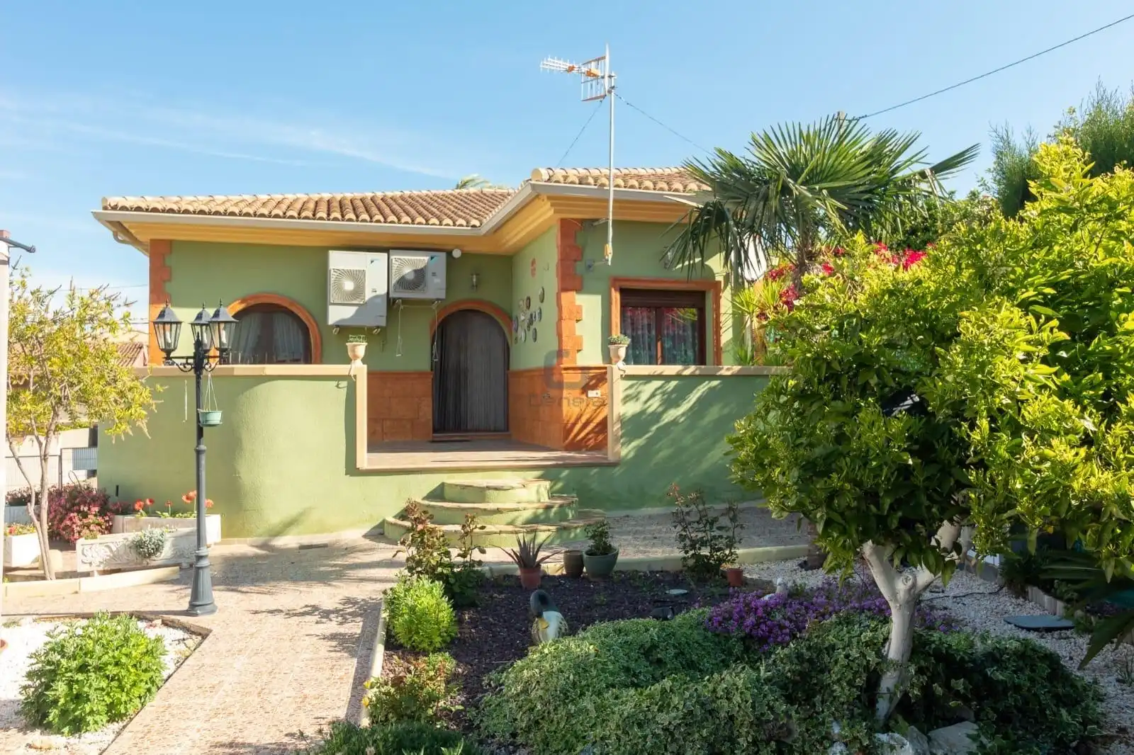 Vista exterior de Casa o chalet en venta en Beniatjar con Jardín privado, Terraza y Trastero