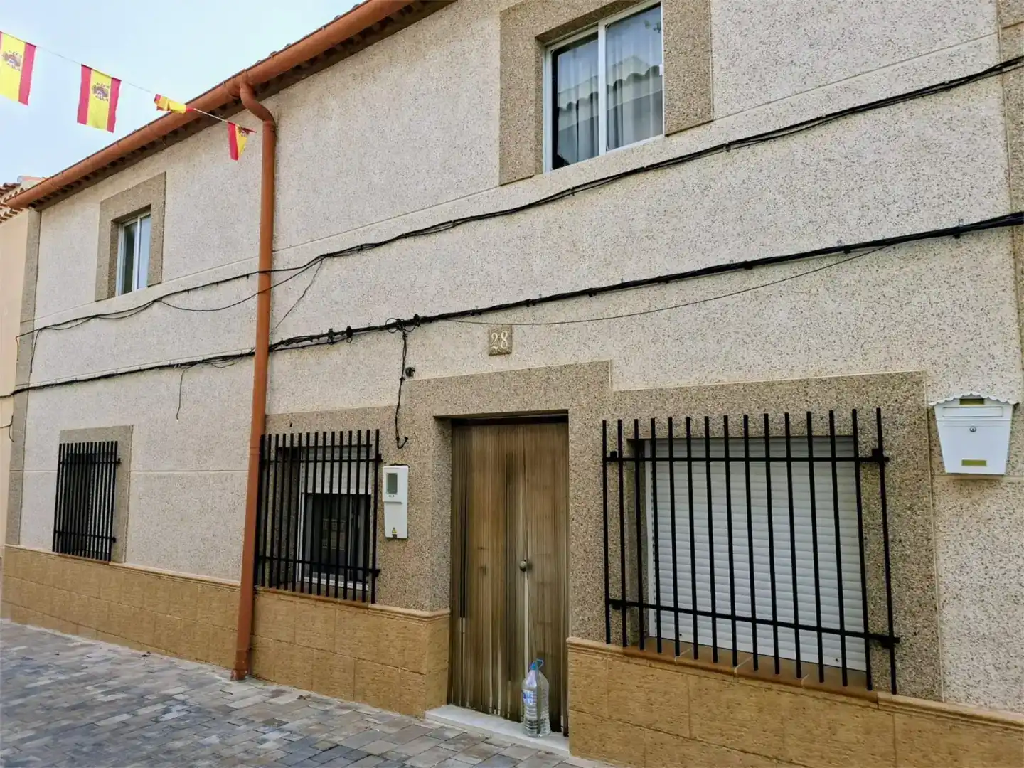 Vista exterior de Casa adosada en venta en Bonete con Amueblado, Horno y Lavadora
