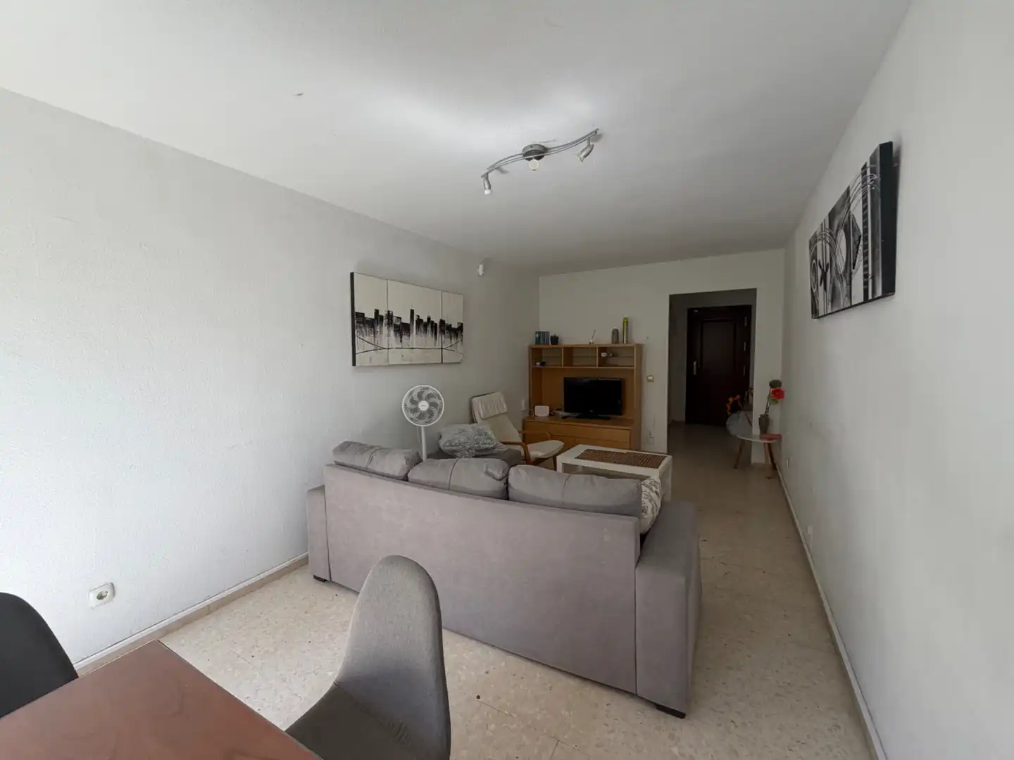 Sala de estar de Piso en venta en San Fernando con Terraza, Amueblado y Horno