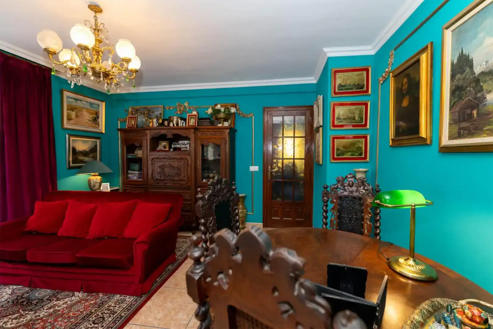 Sala de estar de Piso en venta en Palafrugell