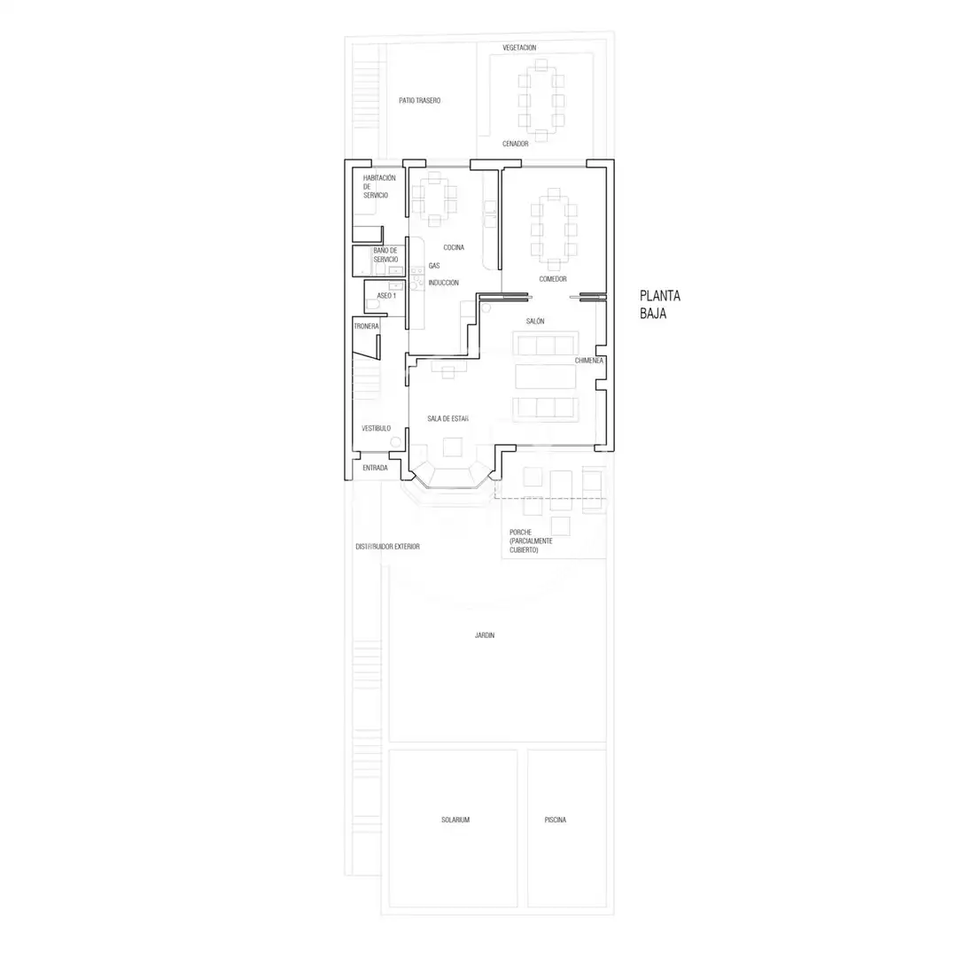 Detached homes for sale in Madrid  with Air Conditioner, Heating and Private garden