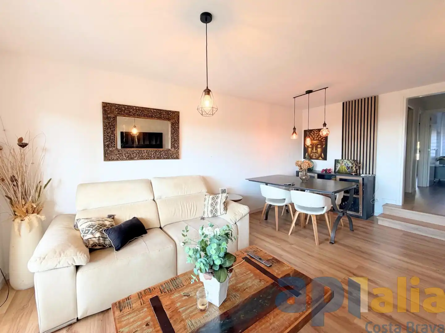 Living room of Apartments for sale in Castell d'Aro, Platja d'Aro i s'Agaró  with Air Conditioner, Heating and Private garden
