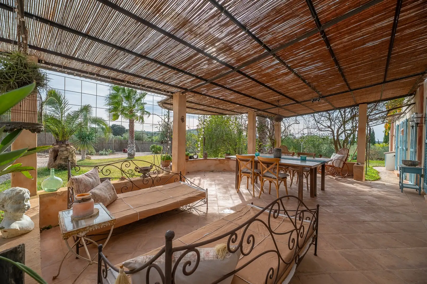 Terrace of Country homes for sale in Manacor  with Air Conditioner, Heating and Storage room
