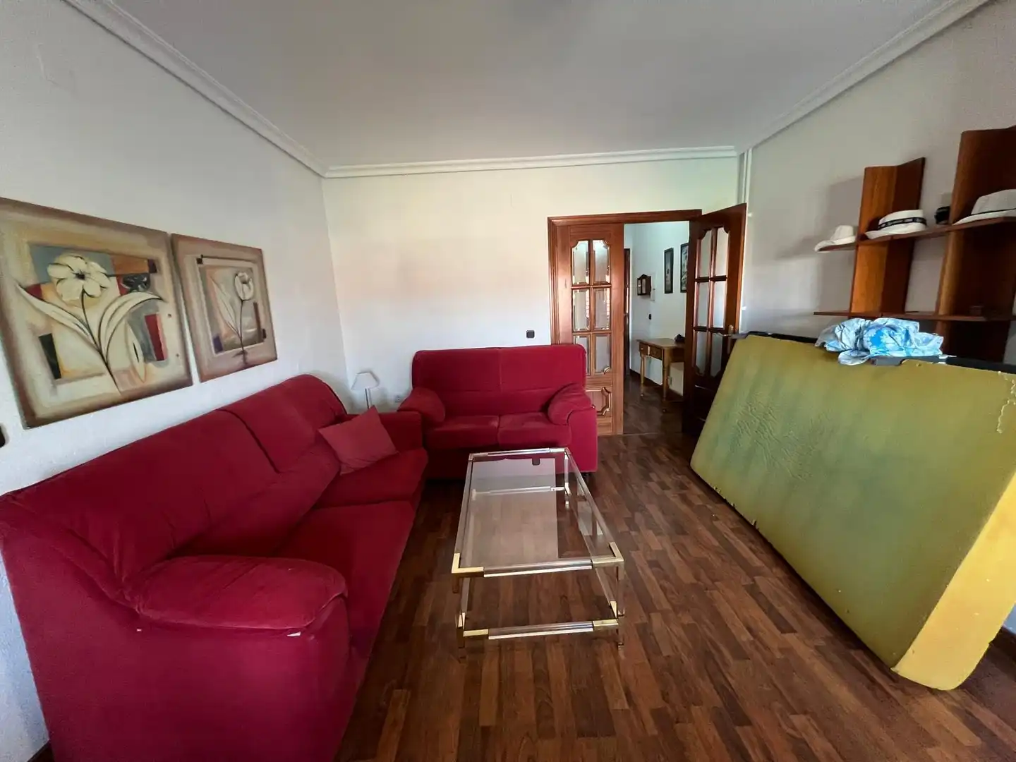 Sala de estar de Piso en venta en Cáceres con Aire acondicionado, Calefacción y Terraza