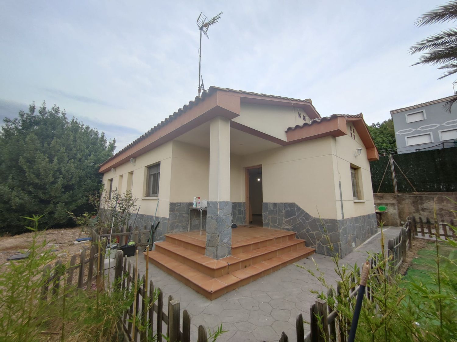 Vista exterior de Casa o xalet en venda en Piera amb Aire condicionat, Calefacció i Terrassa