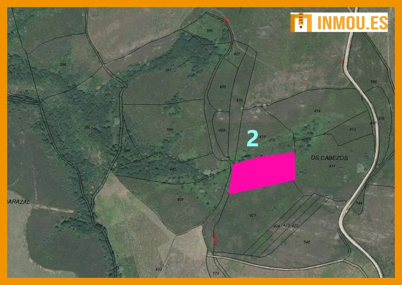 Terreno en venta en Montederramo