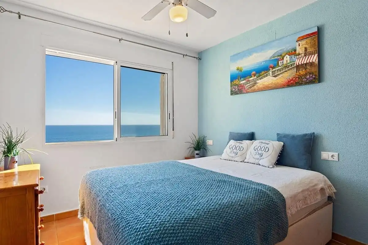 Schlafzimmer von Maisonette zum Verkauf in Orihuela mit Klimaanlage, Privatgarten und Terrasse