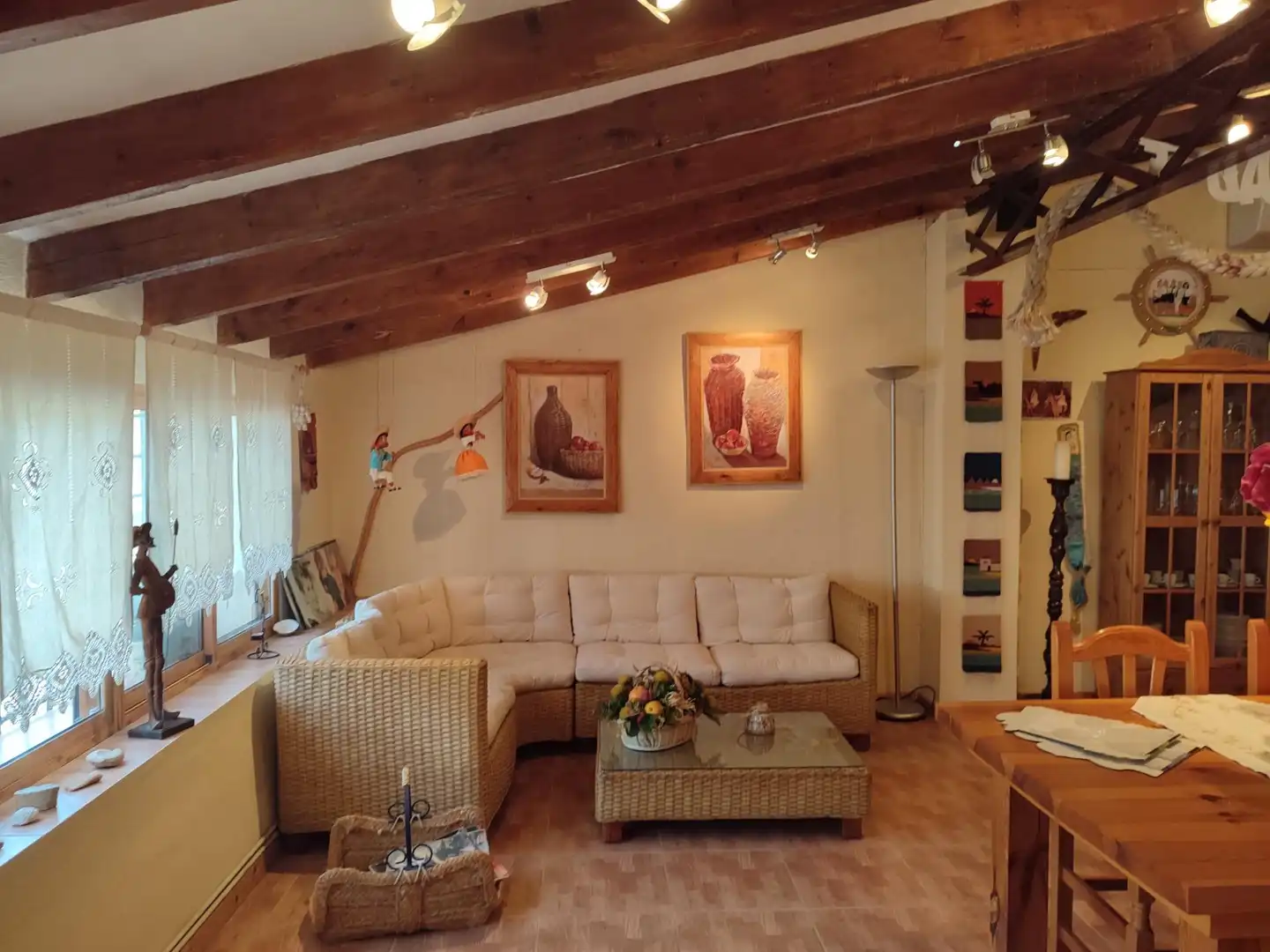 Sala d'estar de Casa o xalet en venda en La Romana amb Aire condicionat, Calefacció i Jardí privat