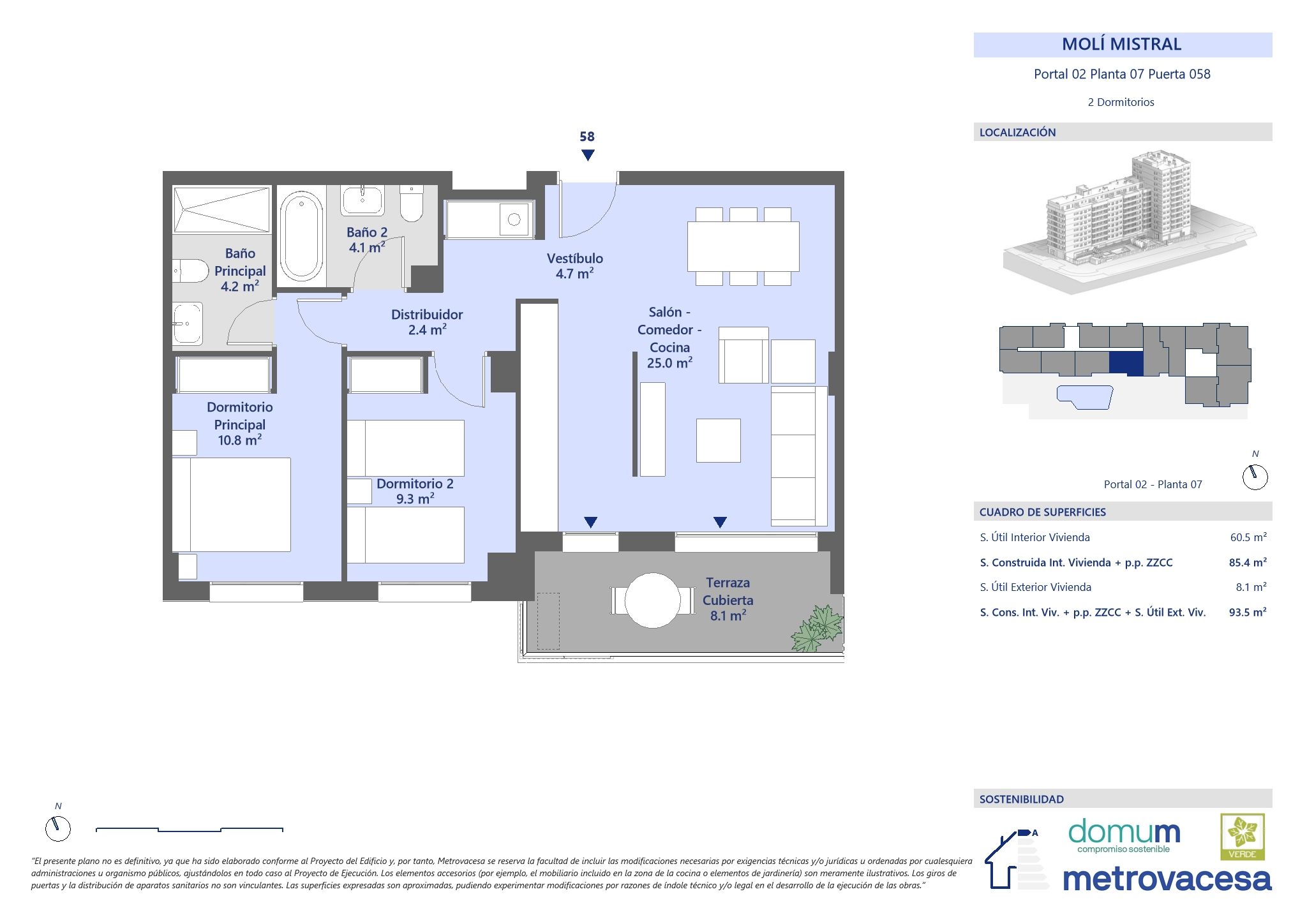 Piso en venta en Quart de Poblet con Aire acondicionado, Terraza y Trastero