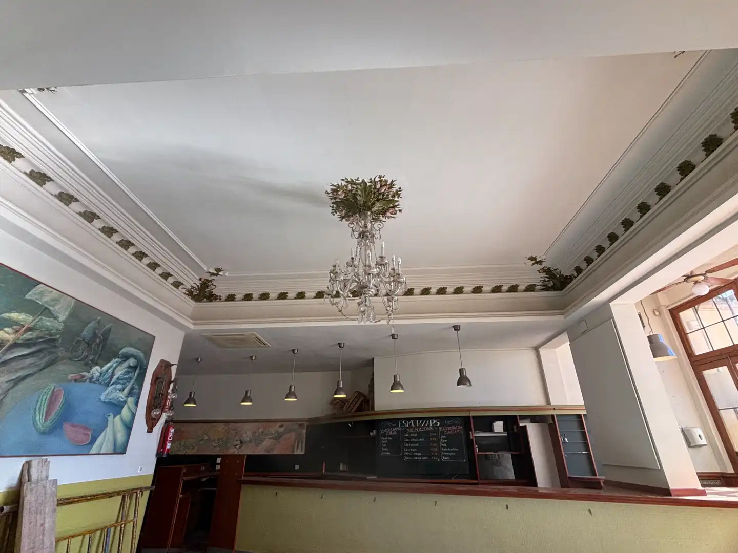 Esszimmer von Erdgeschoss zum Verkauf in Terrassa mit Klimaanlage, Heizung und Privatgarten