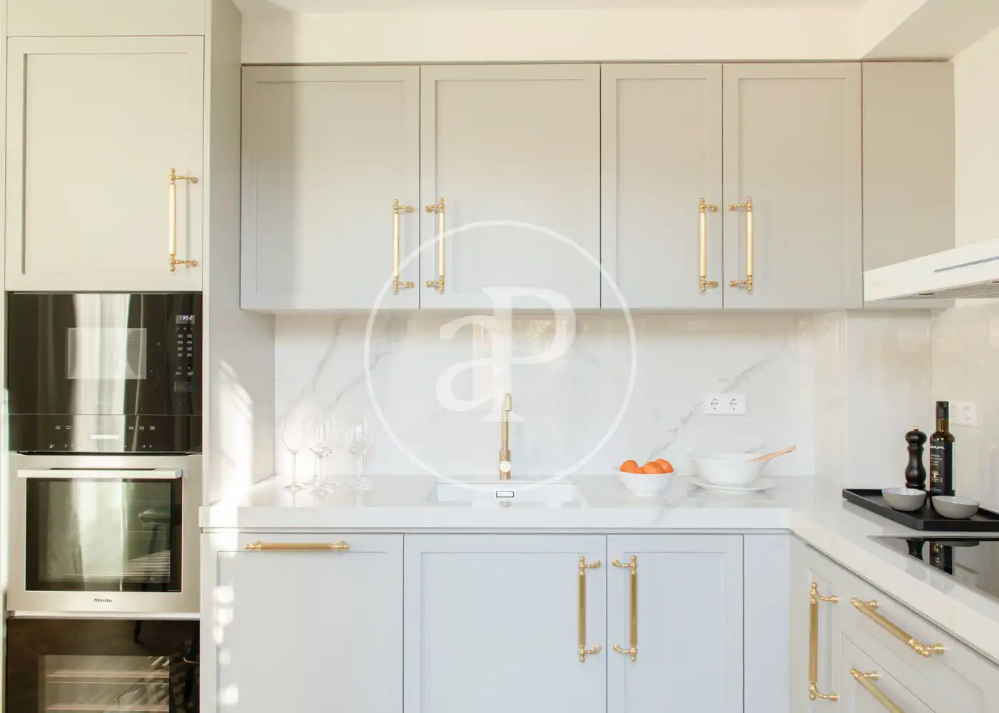 Kitchen of Houses for rent in Barcelona  with Air Conditioner, Heating and Terrace