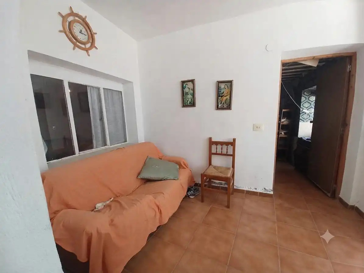 Sala d'estar de Casa o xalet en venda en Casas de los Pinos