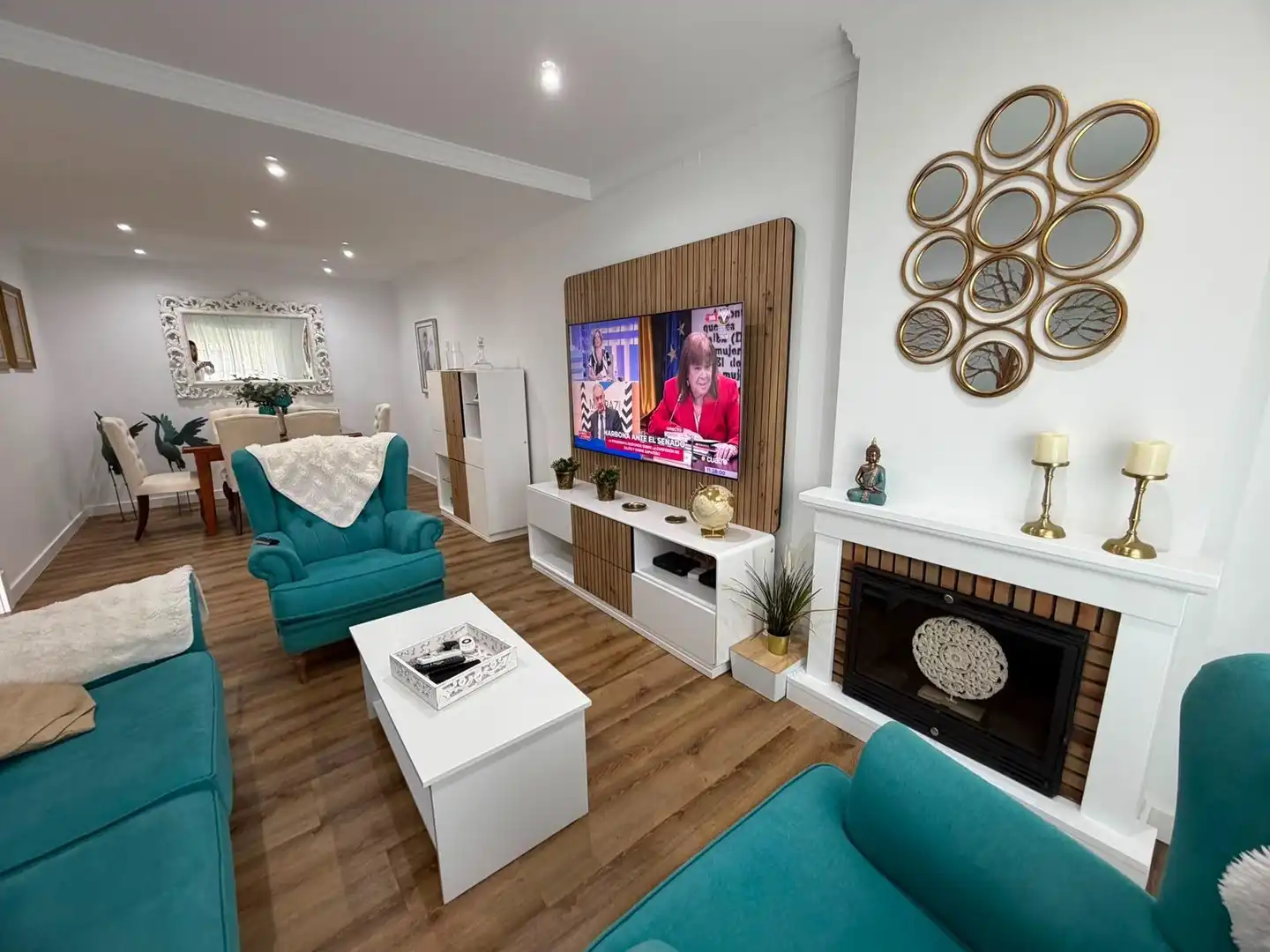 Sala de estar de Casa adosada en venta en Ayamonte