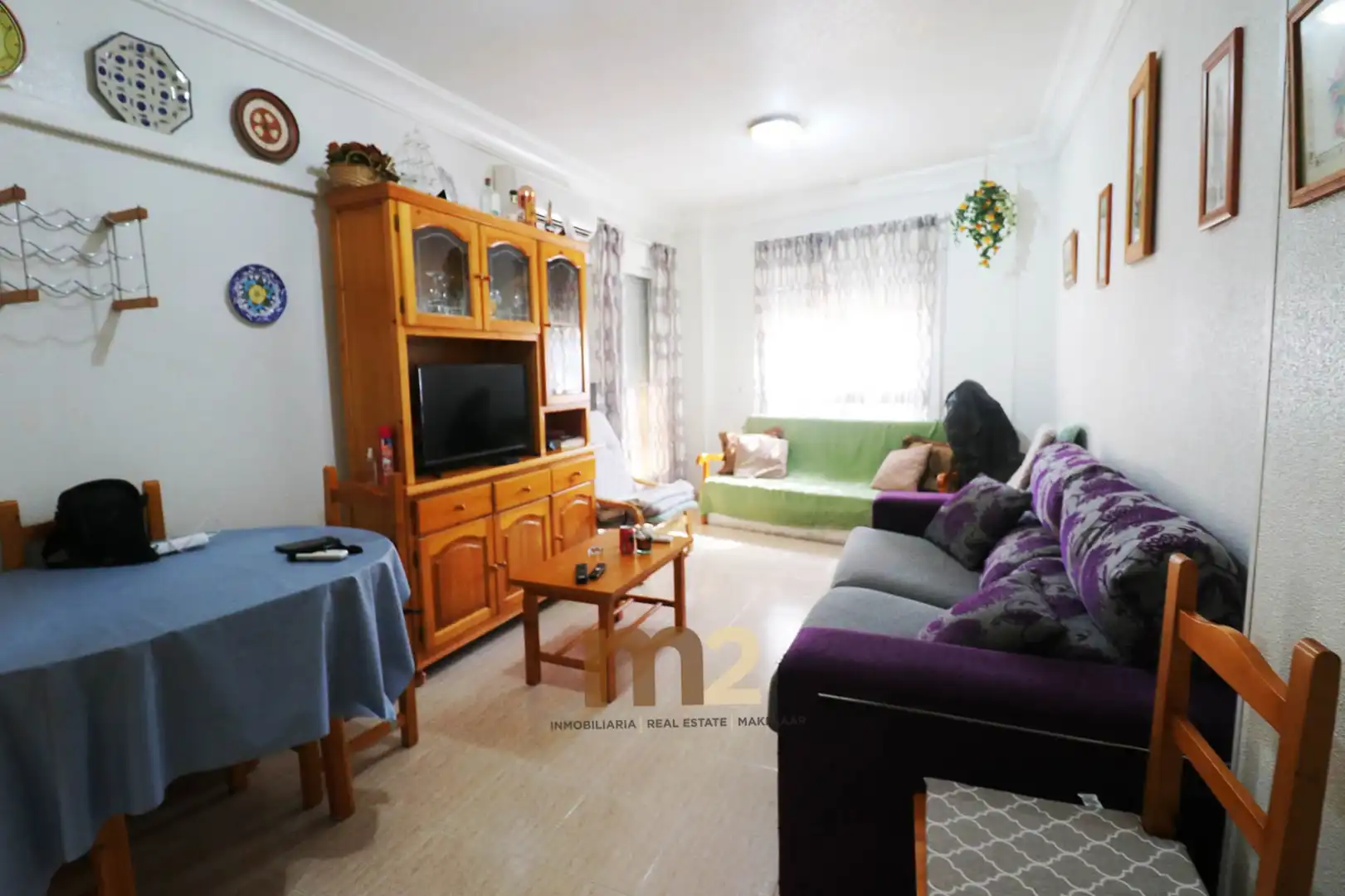 Sala d'estar de Apartament en venda en Guardamar del Segura amb Aire condicionat, Calefacció i Terrassa