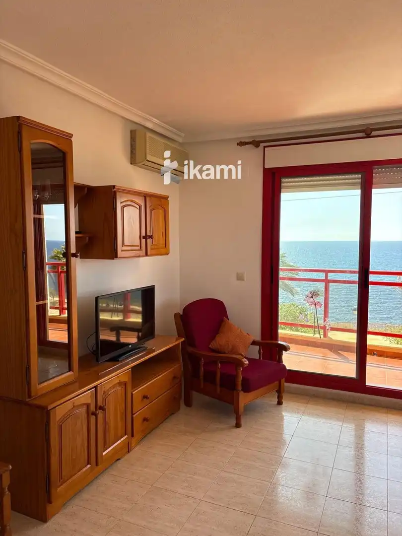Schlafzimmer von Wohnung zur Miete in Villajoyosa / La Vila Joiosa mit Klimaanlage, Heizung und Terrasse
