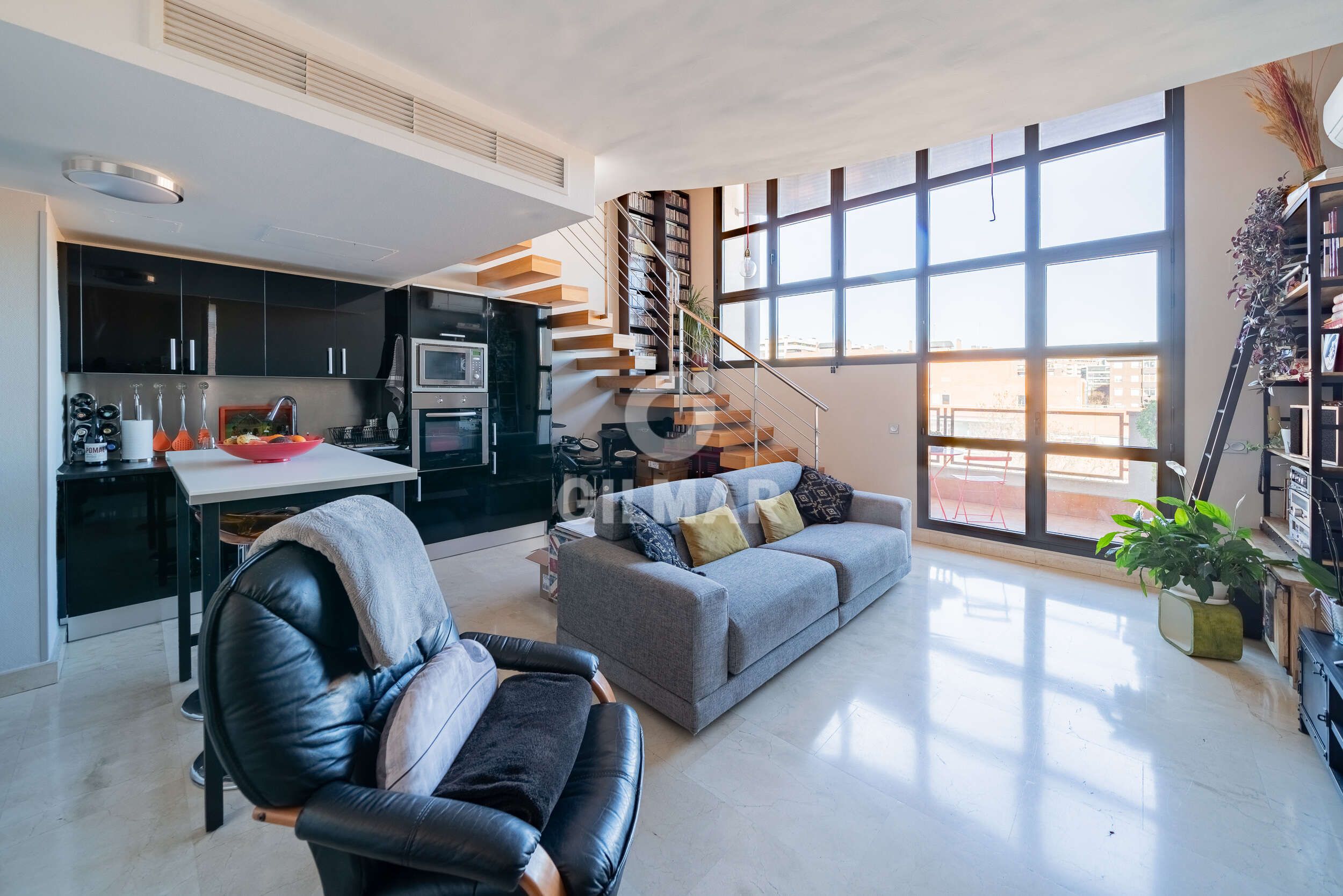 Living room of Duplex for sale in San Sebastián de los Reyes  with Terrace and Swimming Pool
