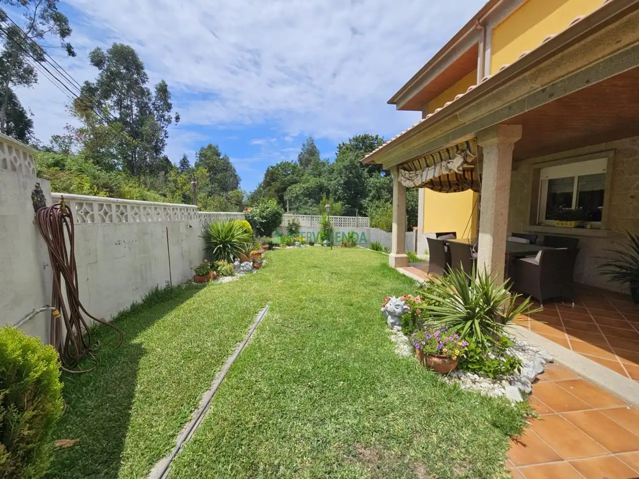 Jardín de Casa o chalet en venta en Vigo  con Calefacción, Jardín privado y Terraza