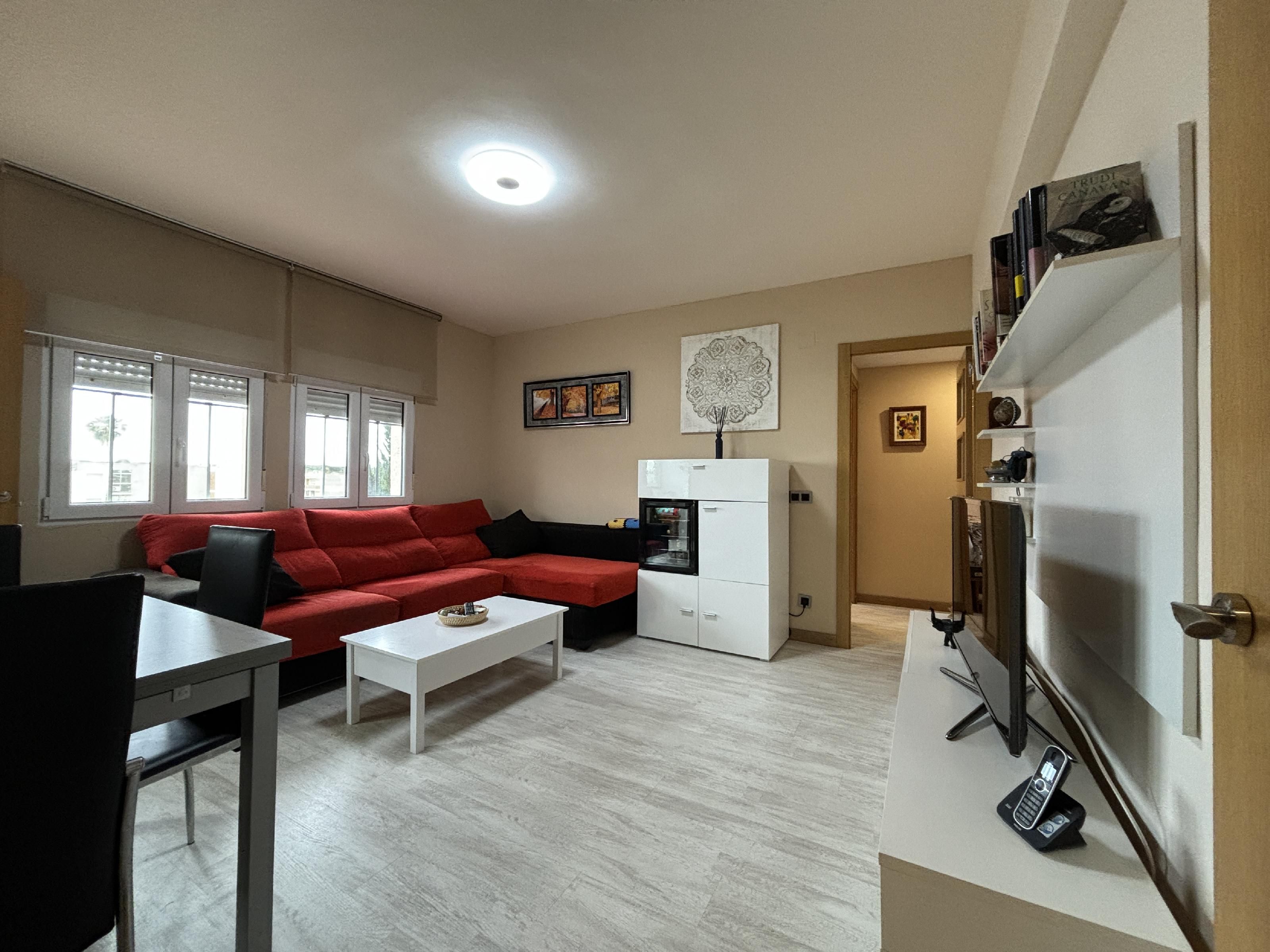 Living room of Flat for sale in Cambrils  with Heating, Private garden and Swimming Pool