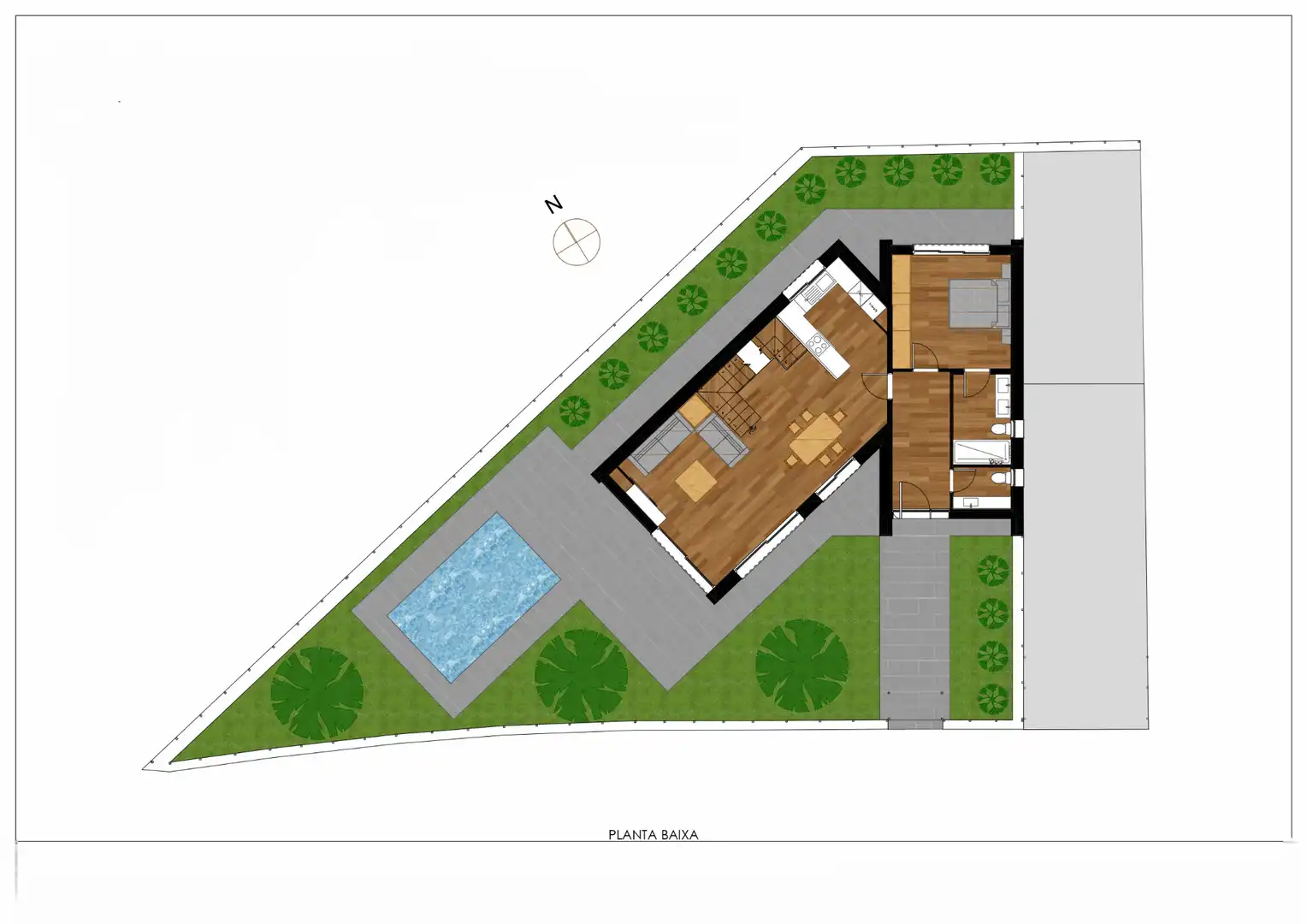 Casa o xalet en venda en Urús amb Calefacció, Jardí privat i Parquet