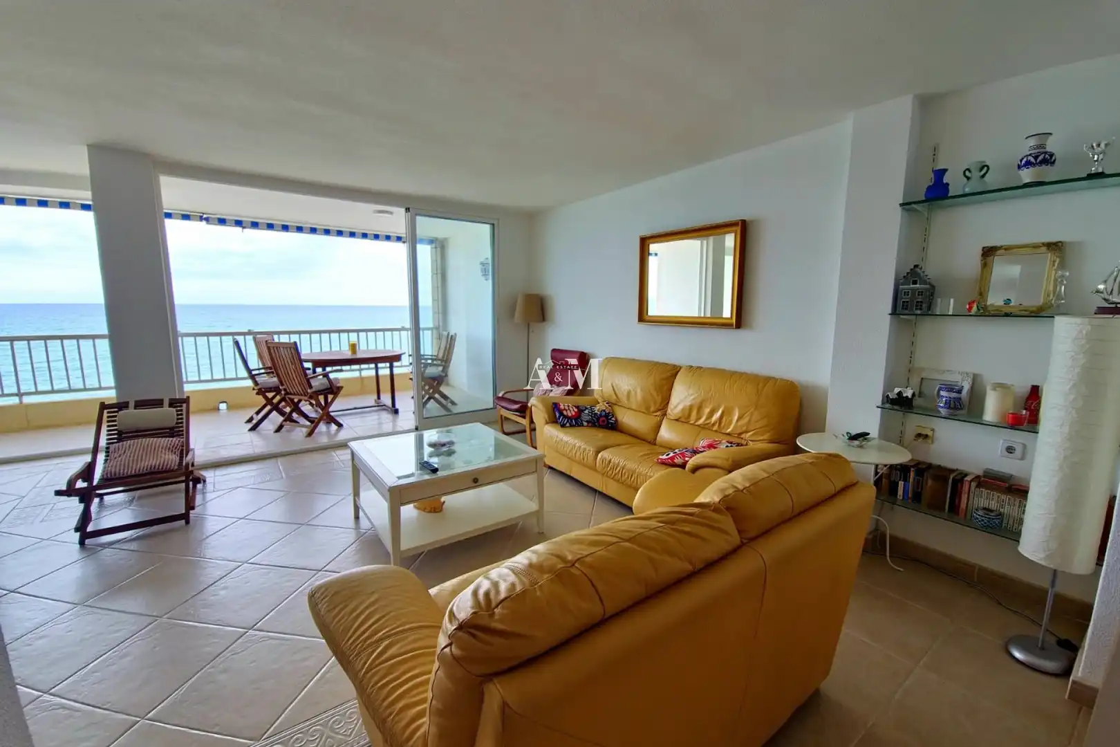 Sala de estar de Piso de alquiler en Torrevieja con Aire acondicionado, Calefacción y Amueblado