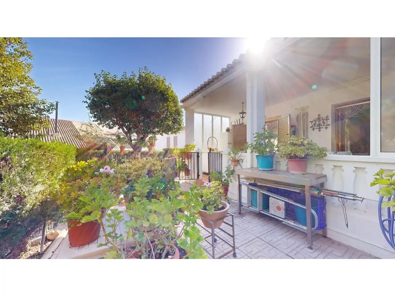 Jardín de Casa adosada en venta en Torrent con Aire acondicionado, Calefacción y Jardín privado
