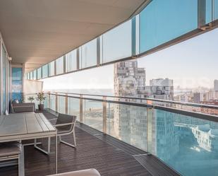 Terrassa de Apartament de lloguer en  Barcelona Capital amb Aire condicionat, Terrassa i Piscina