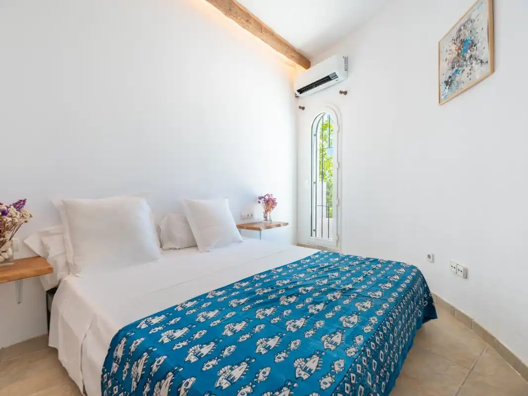 Bedroom of Houses for sale in Sant Josep de sa Talaia  with Air Conditioner, Heating and Private garden