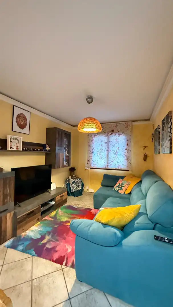 Sala d'estar de Pis en venda en Barakaldo  amb Calefacció i Moblat