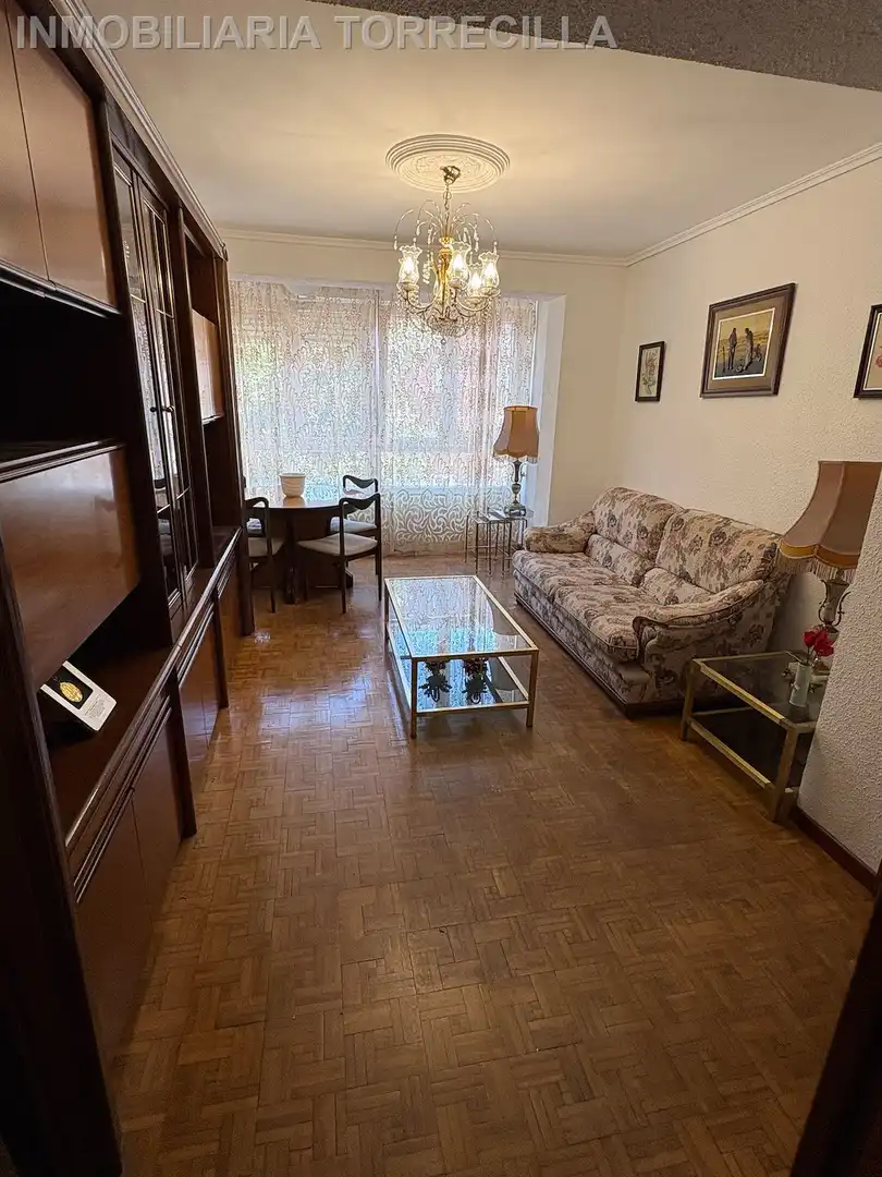 Sala d'estar de Pis en venda en Valladolid amb Calefacció, Parquet i Terrassa