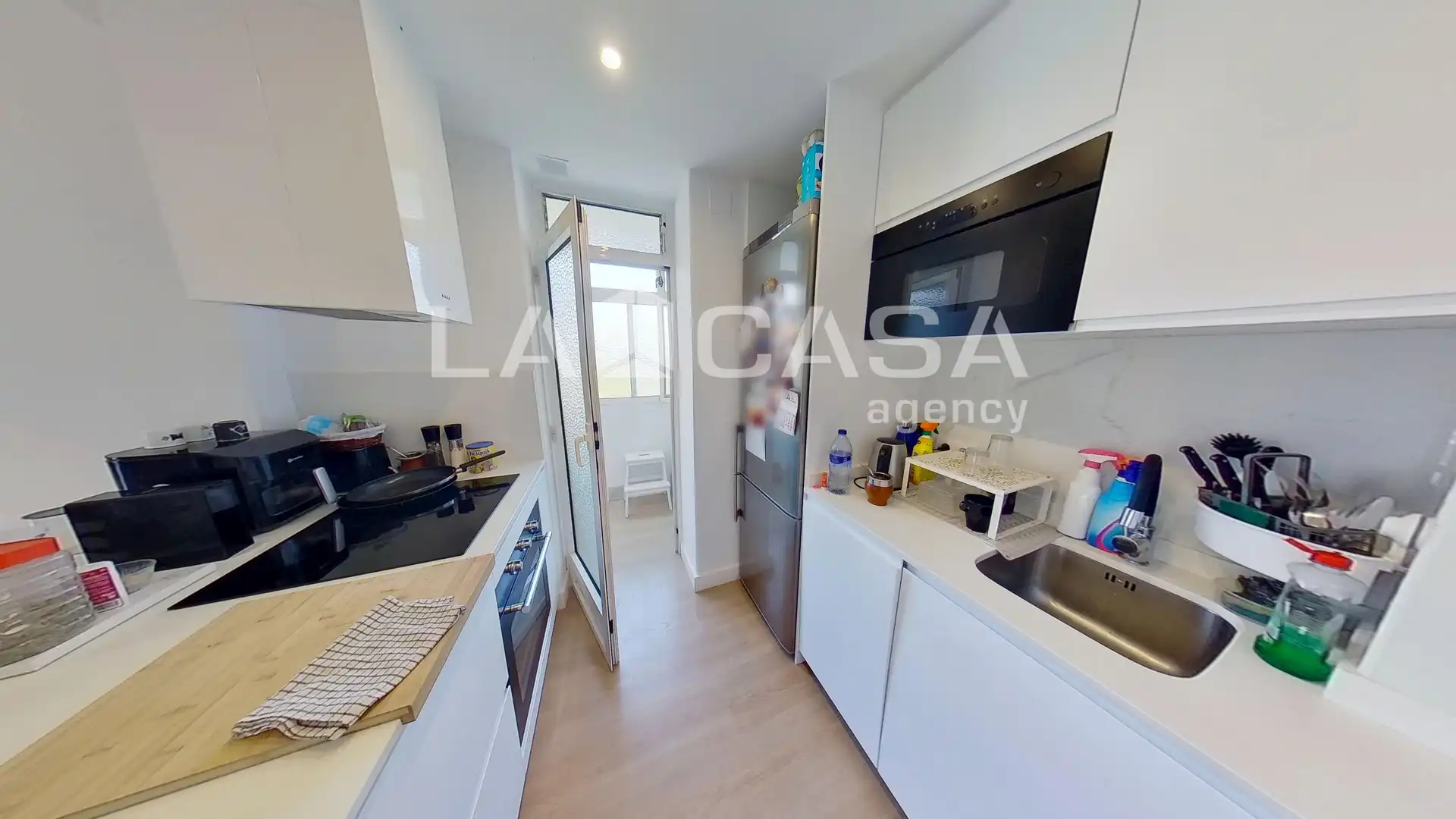 Kitchen of Flat for sale in Barcelona  with Balcony
